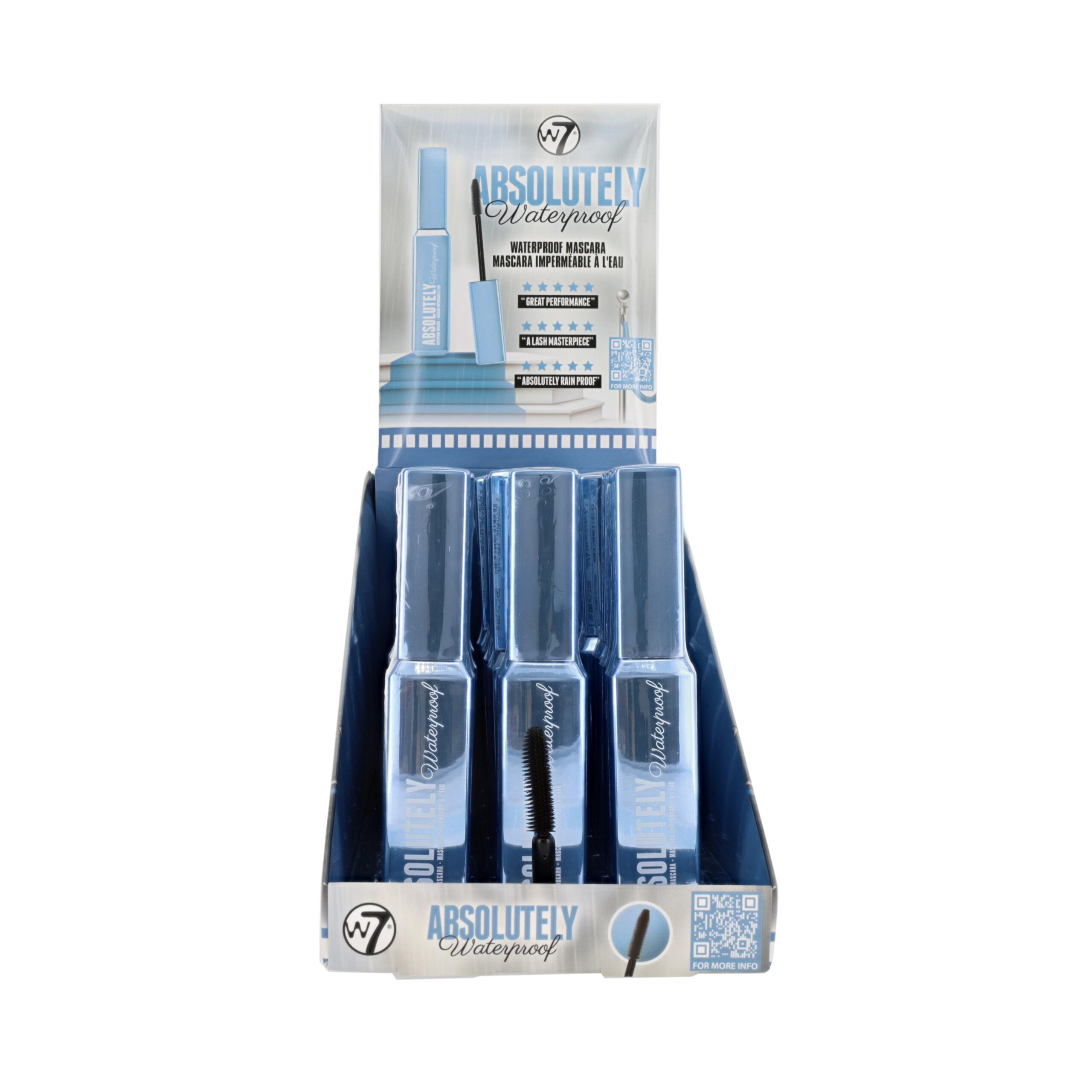 Absolutely Lashes-Waterproof Display-QR Code