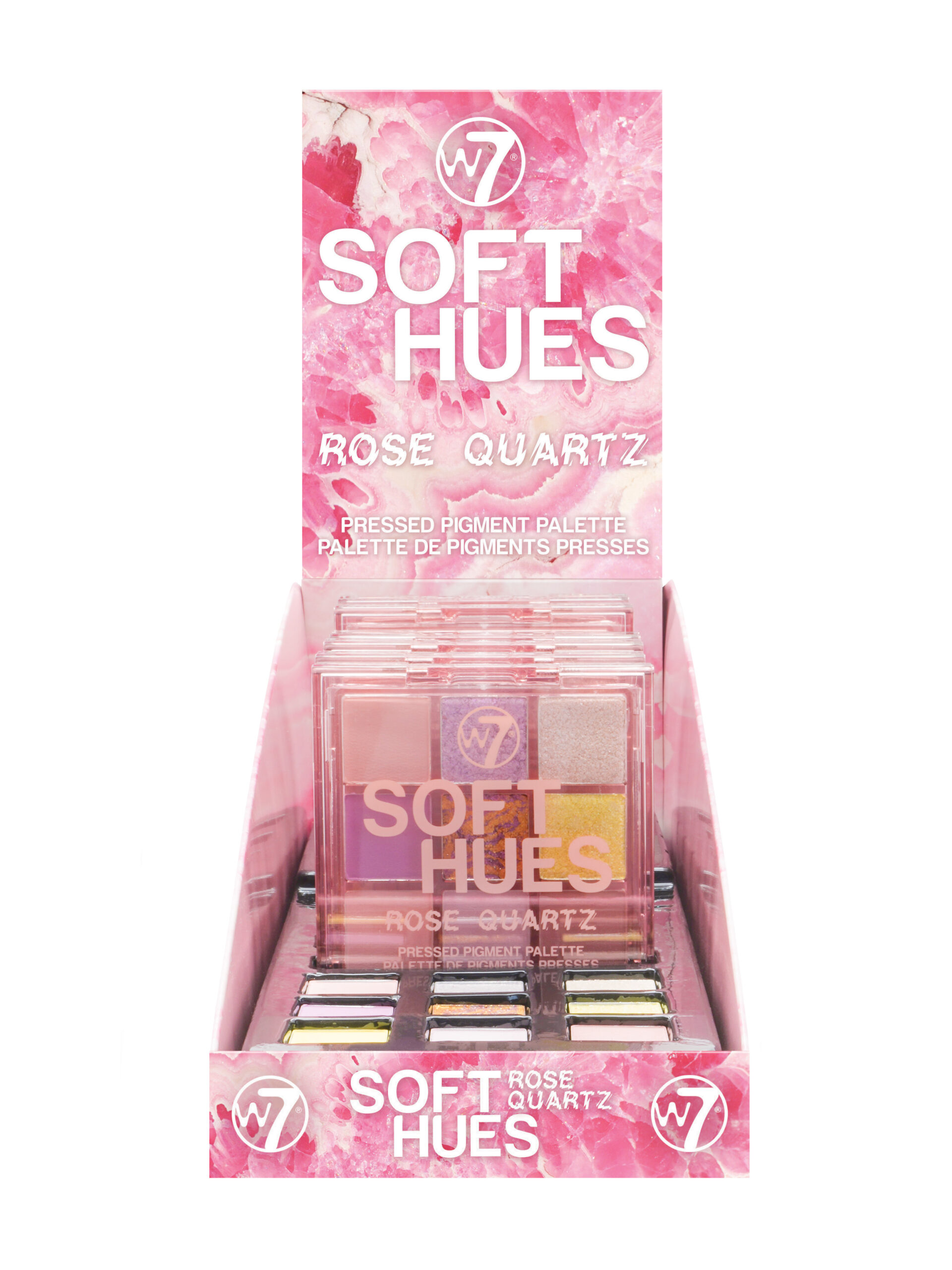 Soft Hues Rose Quartz Display