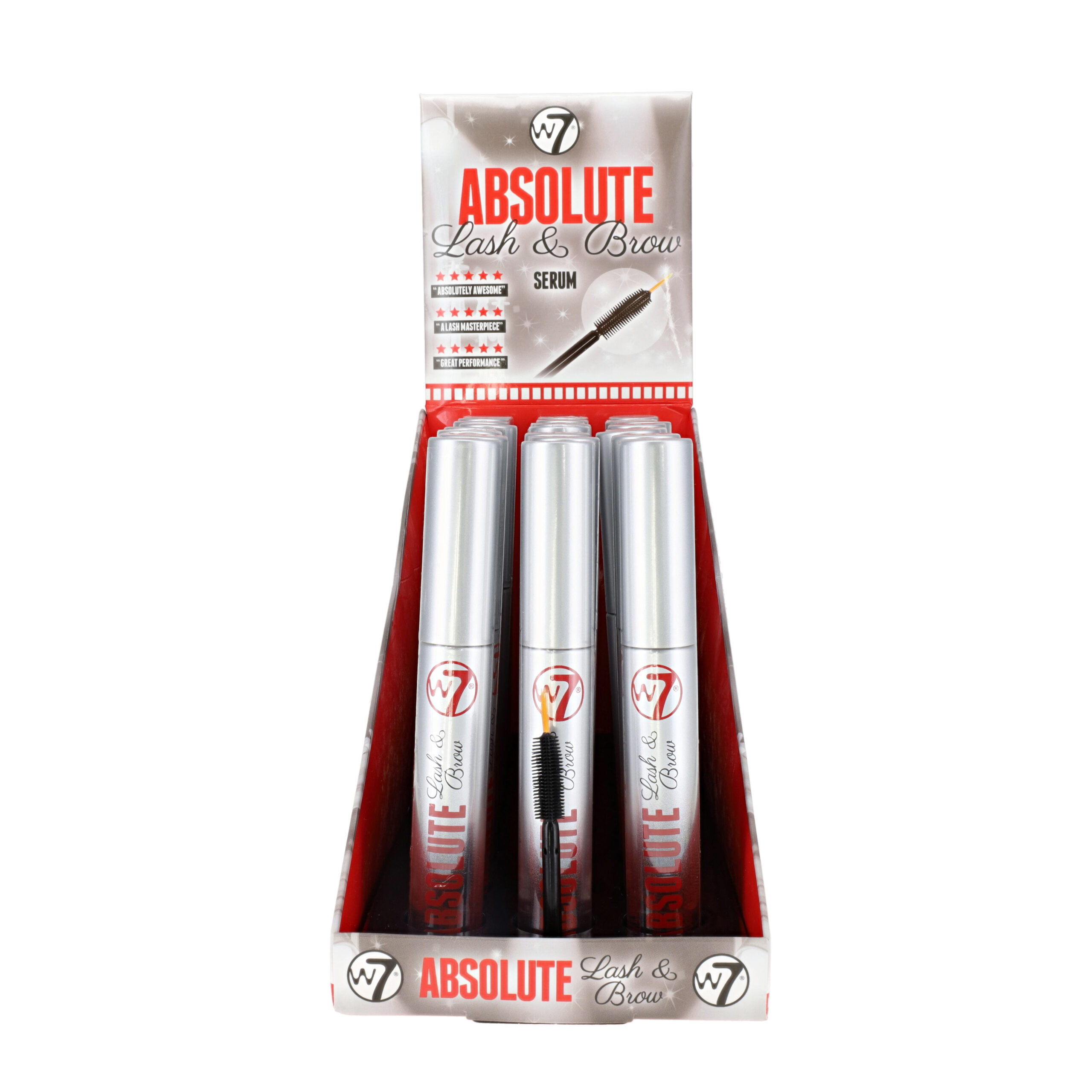 Absolute Lash & Brow Serum Display