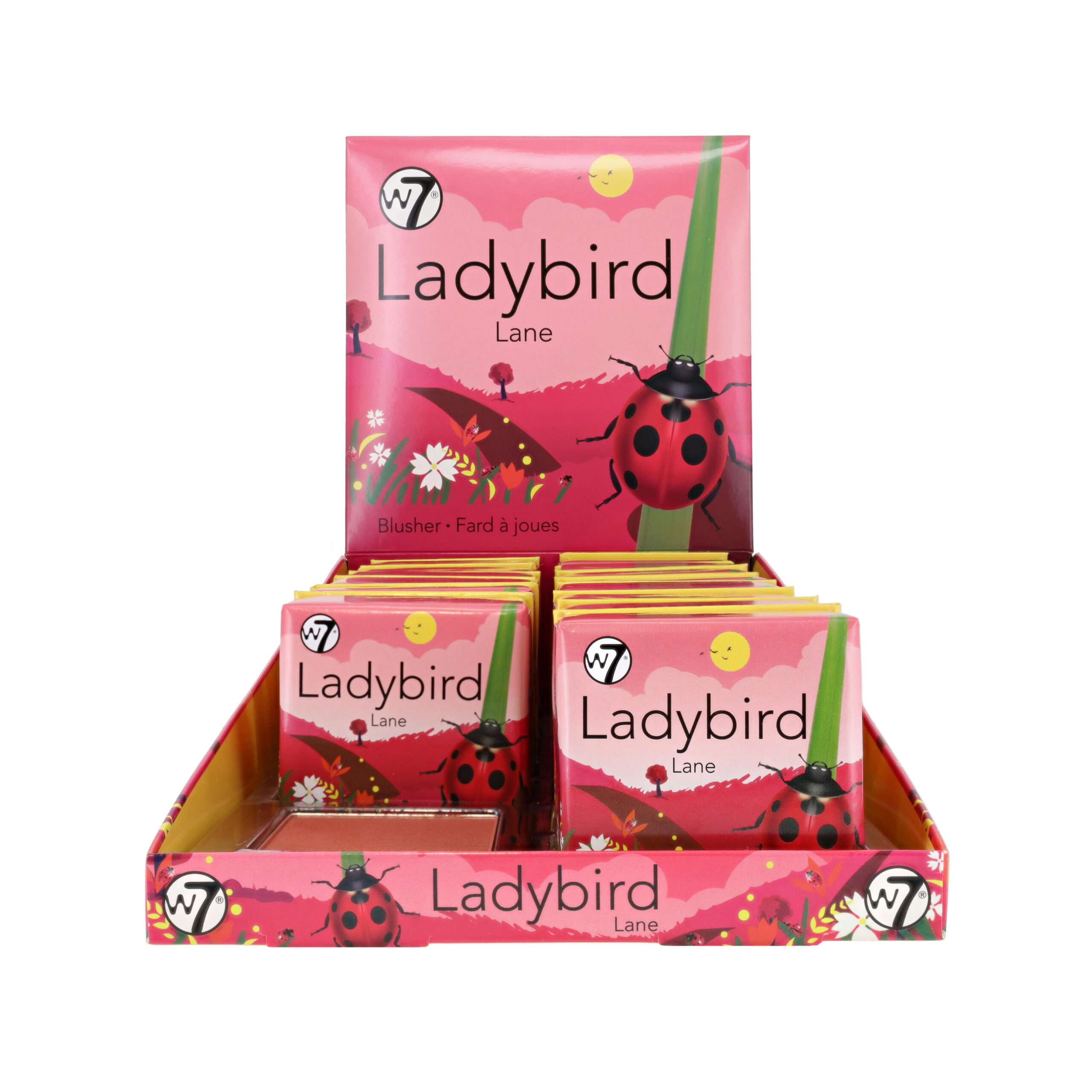 W7 Blushers Ladybird Lane Display