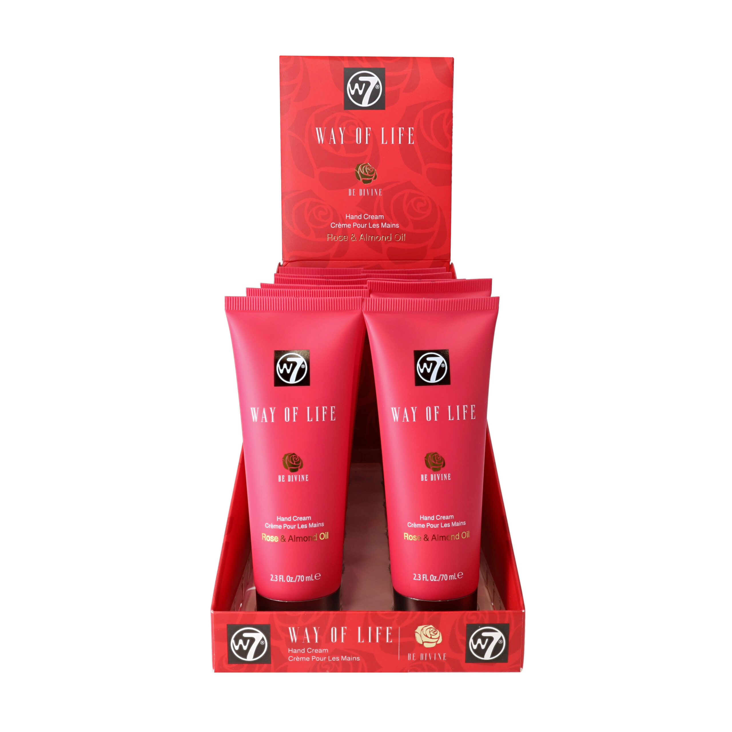 Way Of Life Hand Cream Be Divine Display
