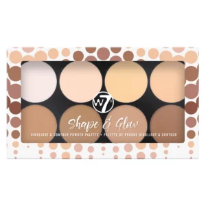 Shape & Glow Highlight & Contour Powder Palette