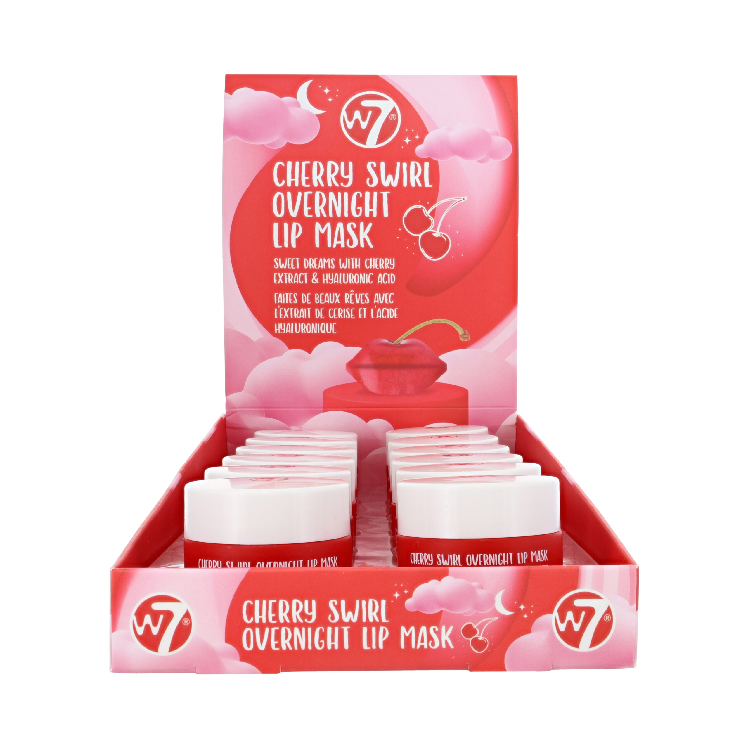 Cherry Swirl Lip Mask Display