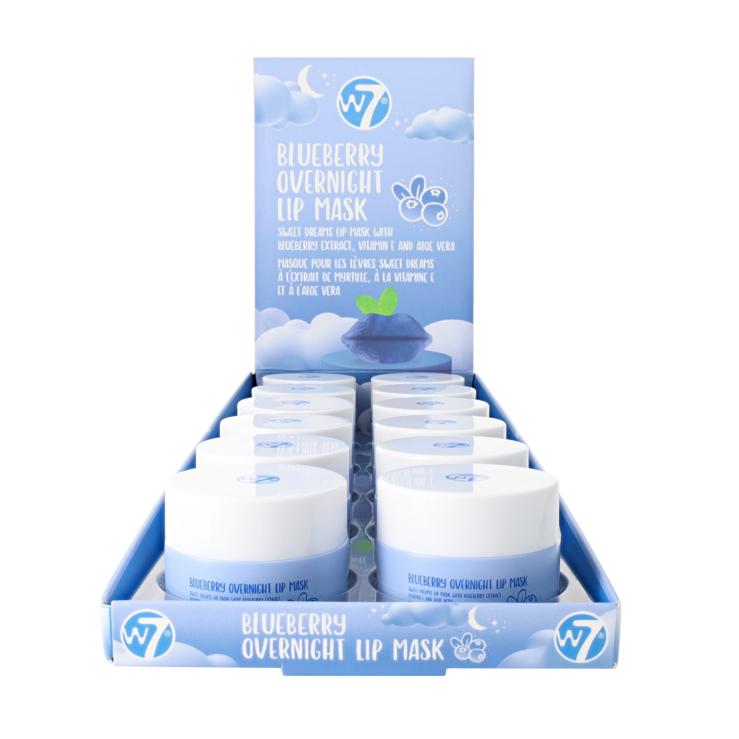 Blueberry Overnight Lip Mask Display