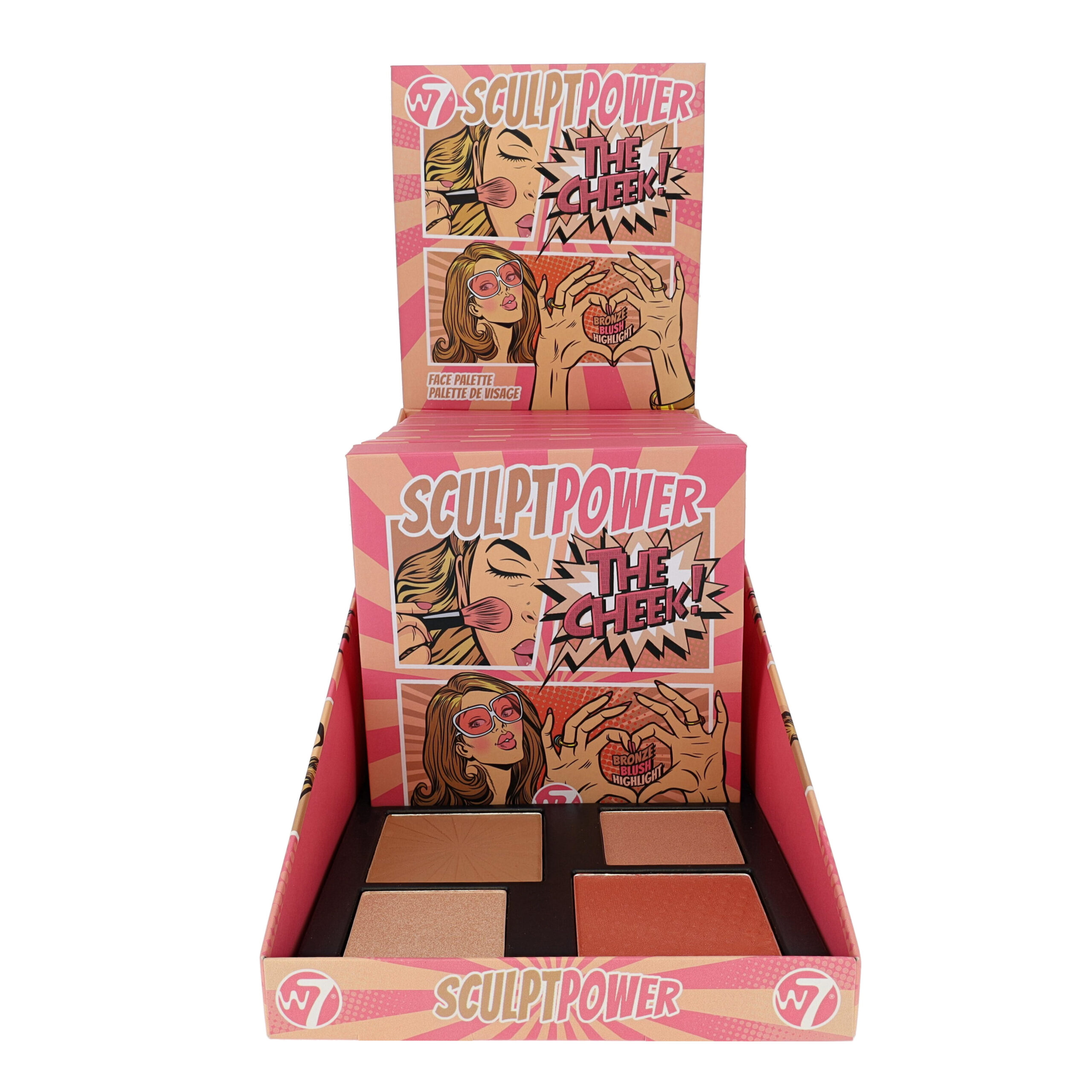 SCULPT POWER FACE PALETTE - DISPLAY