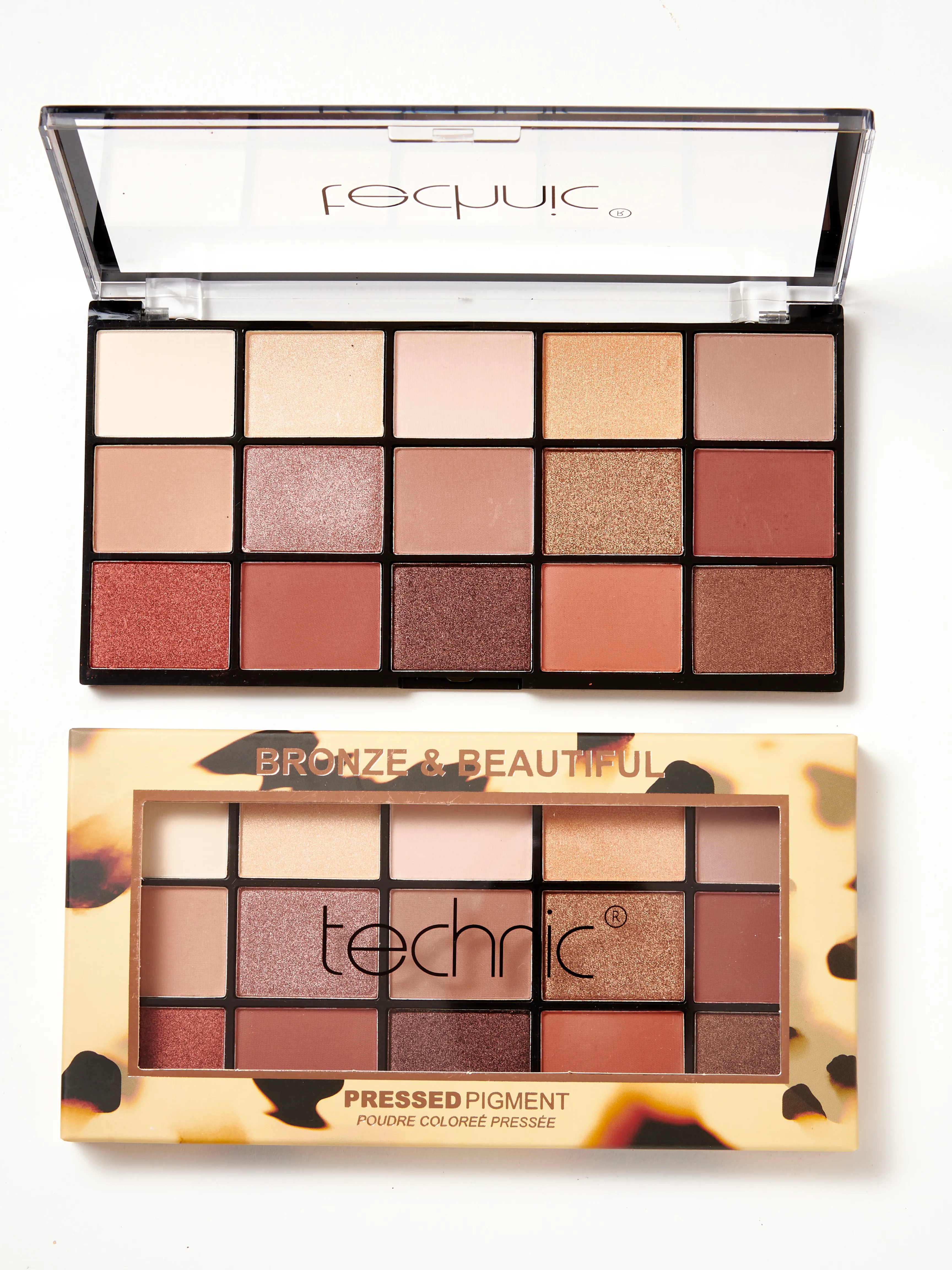 Technic Bronze & Beautiful Pressed Pigment Palette