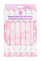 Heatless 6pcs Satin Hair Rollers