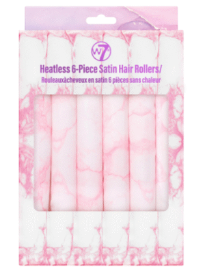 Heatless 6pcs Satin Hair Rollers