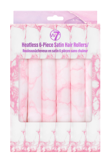 Heatless 6pcs Satin Hair Rollers