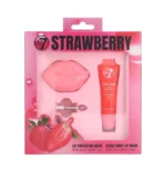 Lip Care Gift Set Kit - Strawberry