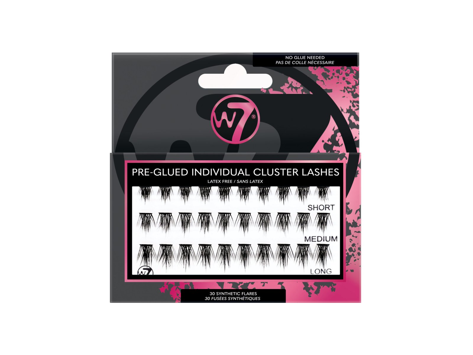 Pre Glued Individual Cluster Lashes