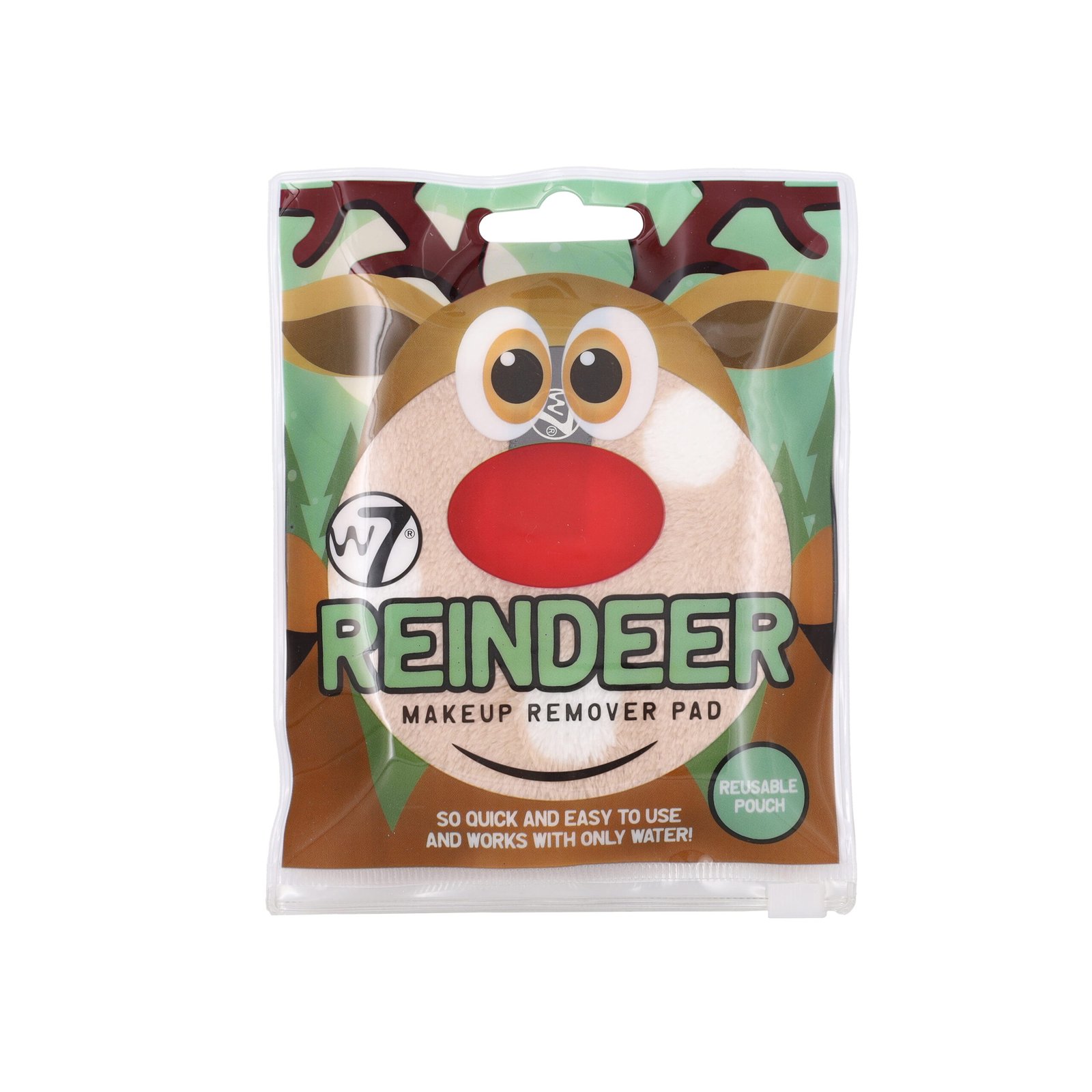 Reindeer Makeup Remover Cookie