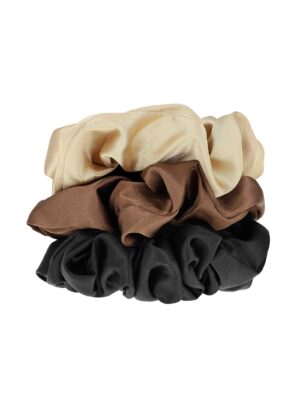 Silky Knots 3 Hair Scrunchies Fall