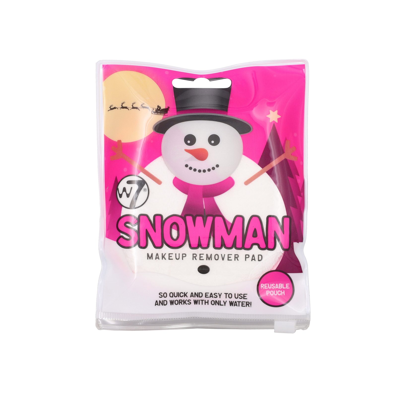 Snowman Makeup Remover Cookie