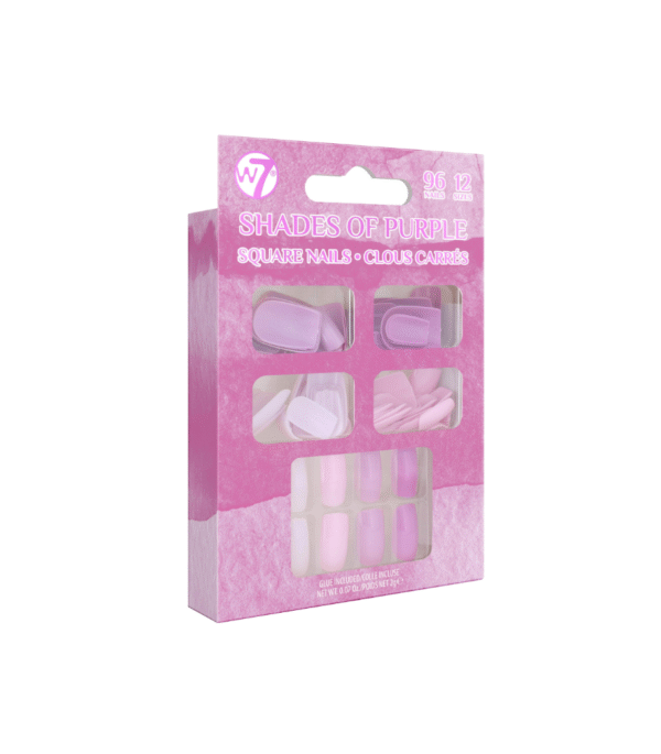 Shades of Purple - 96pcs Nails Set