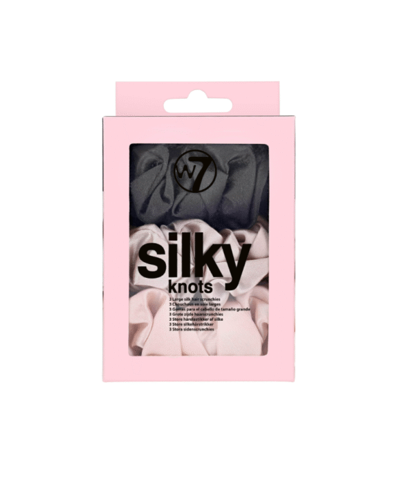 Silky Knots 3 Hair Scrunchies Original