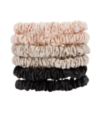 Silky Knots 6 Hair Scrunchies Original