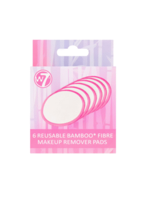 6 Reusable Bamboo Fibre Make Up Remover Pads