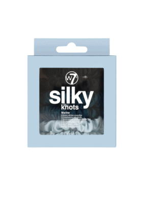 Silky Knots 6 Hair Scrunchies Marine