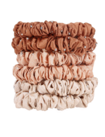 Silky Knots Scrunchies Gold Set 6pcs