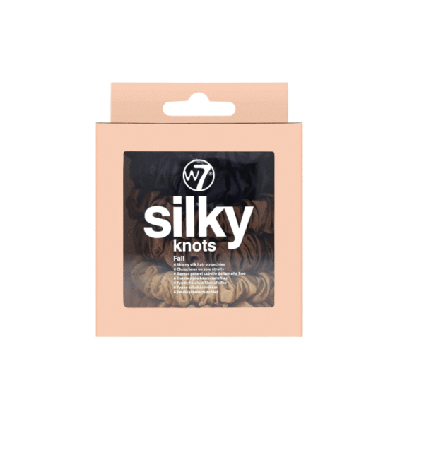 Silky Knots 6 Hair Scrunchies Fall