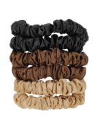 Silky Knots 6 Hair Scrunchies Fall