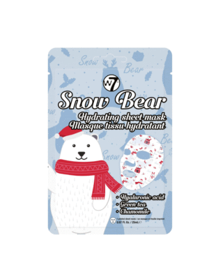 Snow Bear Sheet Face Mask