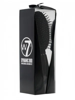 Dynamic Duo Silver Professional Hair Brush Set