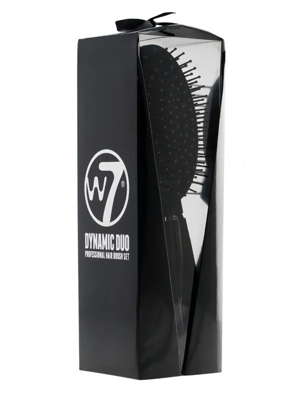 Dynamic Duo Silver Professional Hair Brush Set