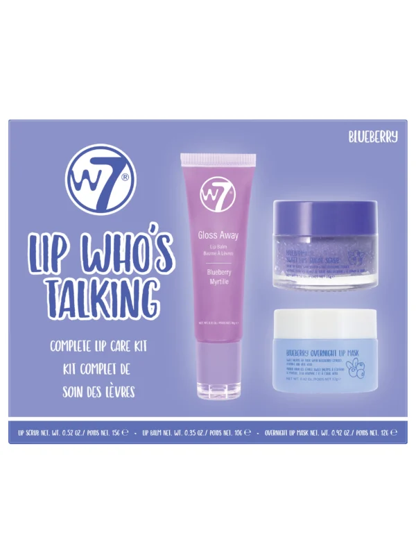 Lip Who’s Talking Blueberry Gift Set