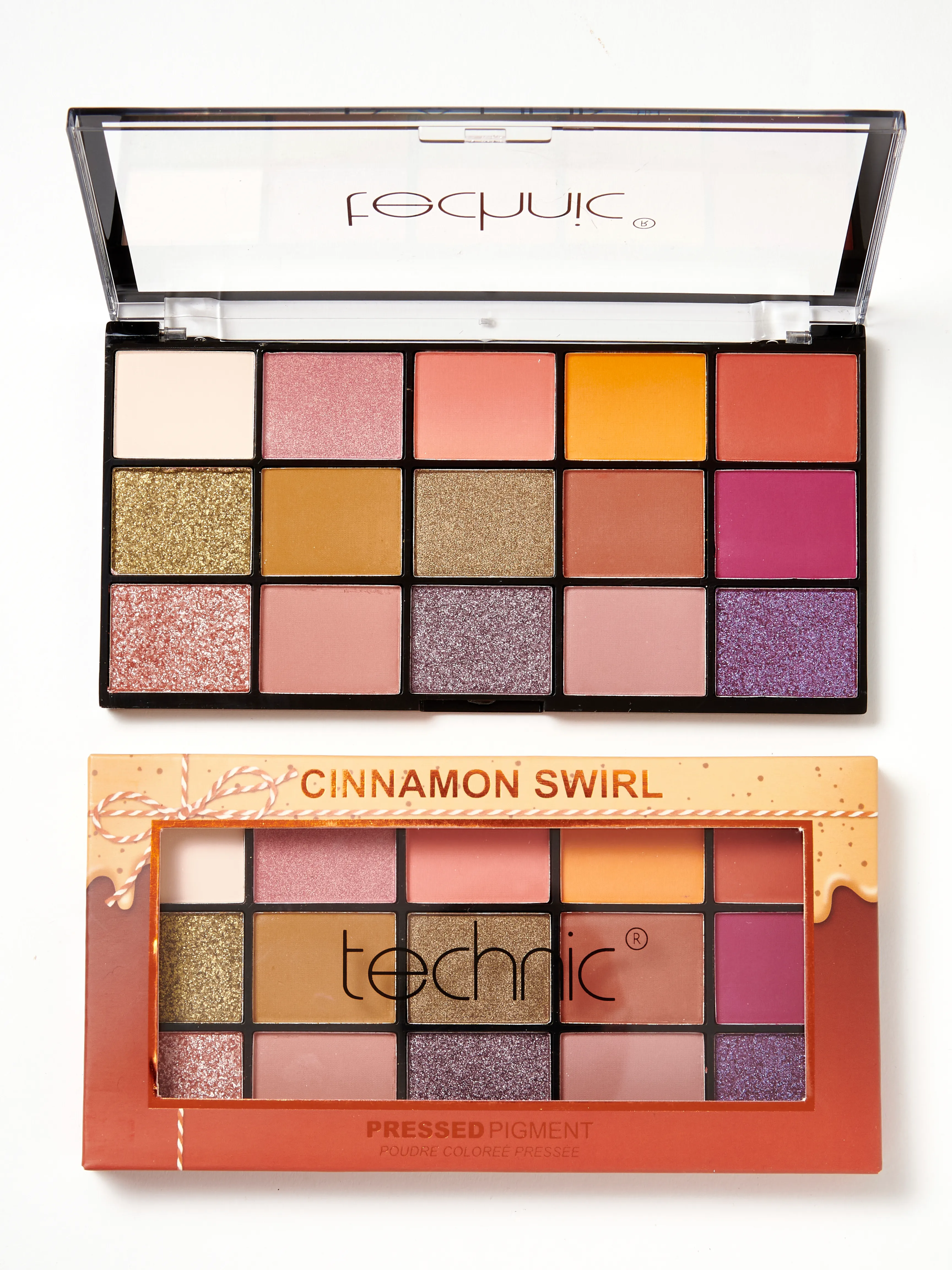 Technic Cinnamon Swirl Pressed Pigment Palette