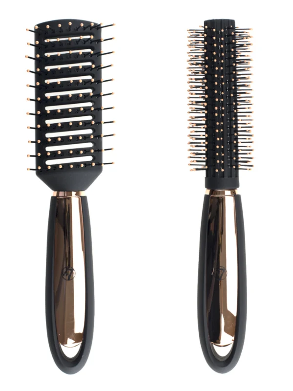 Dynamic Duo Rose Gold Professional Hair Brush Set
