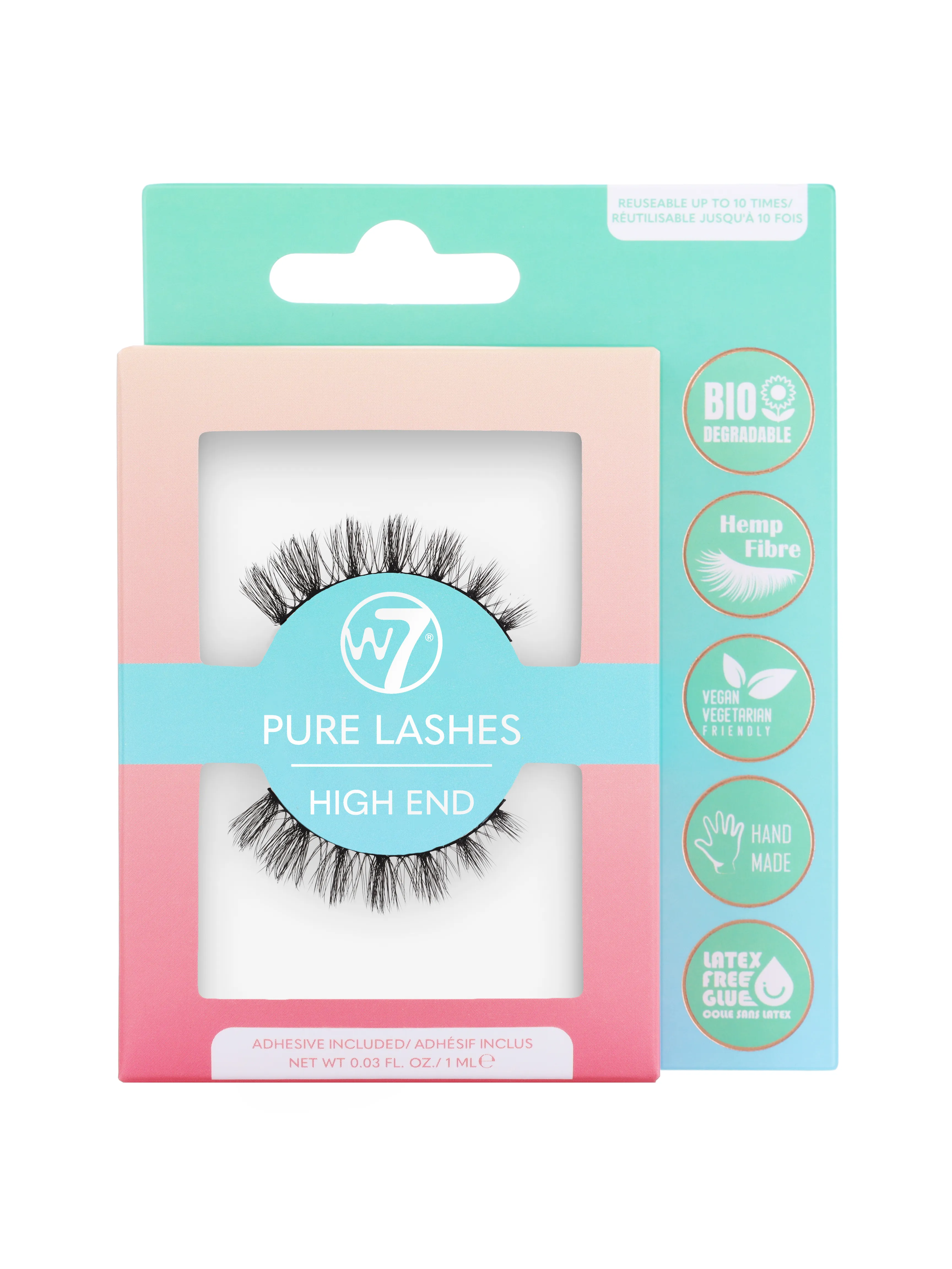 Pure Lashes Biodegradable False Lashes - High End