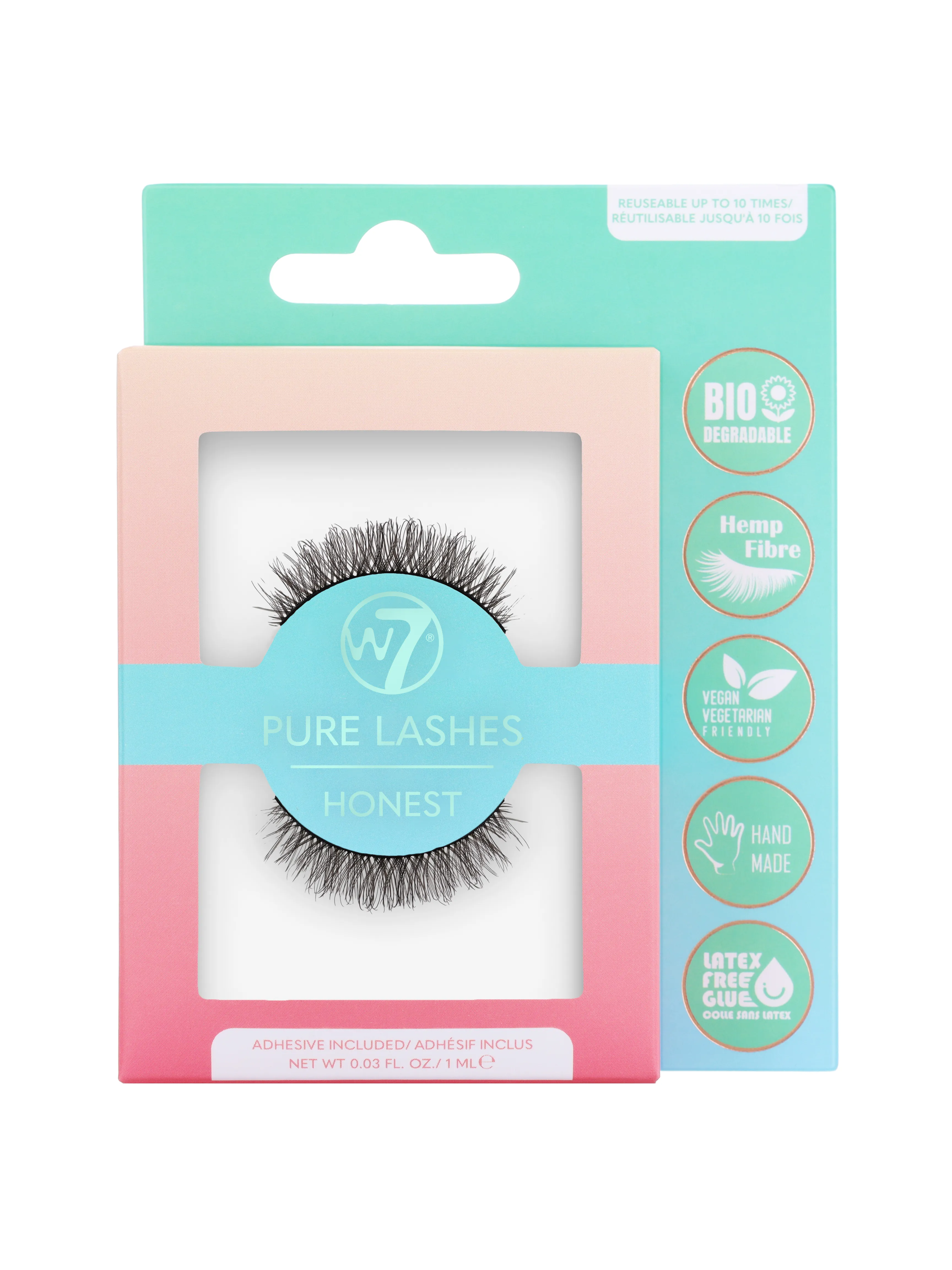 Pure Lashes Biodegradable False Lashes - Honest