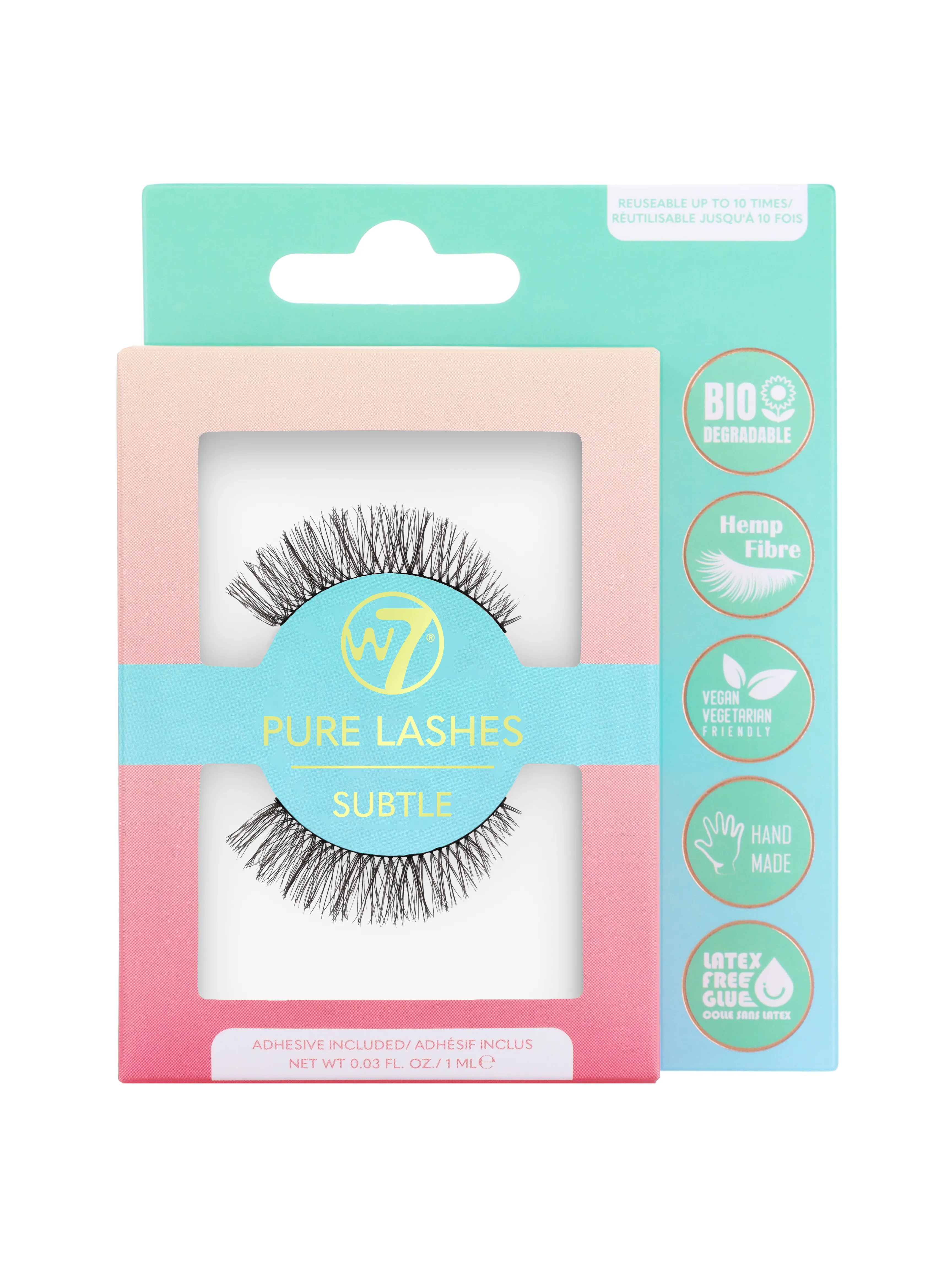 Pure Lashes Biodegradable False Lashes - Subtle