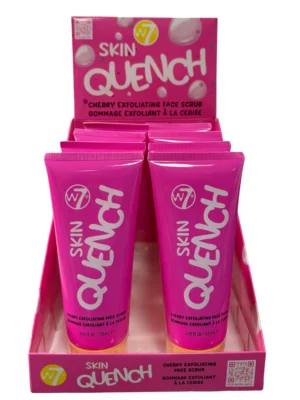 Skin Quench Cherry Exfoliating Face Scrub 120ml (8) Box