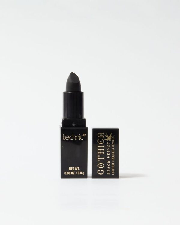 Technic Gothica  Velvet - Matte Black Lipstick