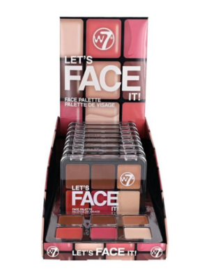 Let's Face It Makeup Palette - Soft glow (8) Box