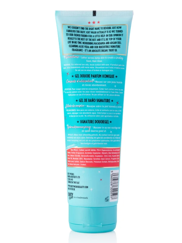 Dirty Works Creme de la Creme Body Wash 280ml
