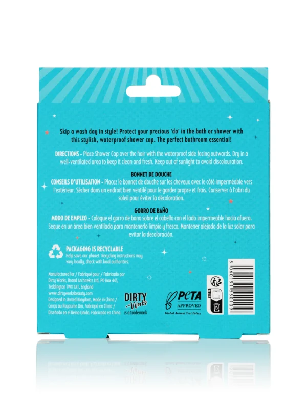 Dirty Works High & Dry Shower Cap