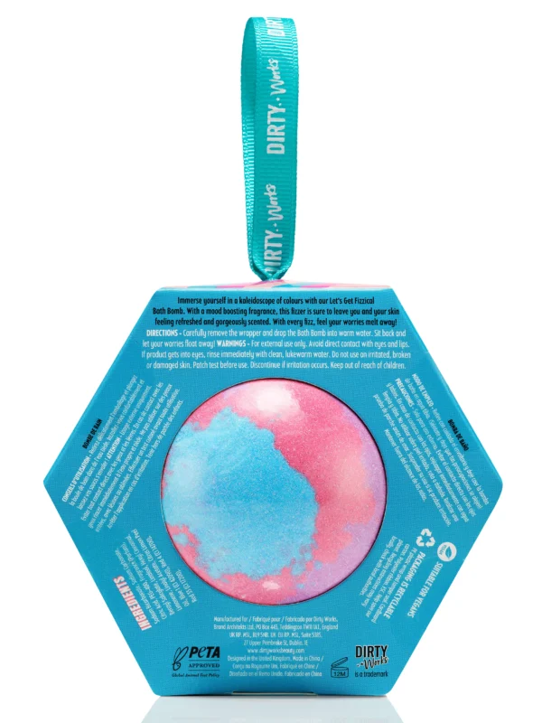 Dirty Works Let's Get Fizzical Bath Bomb 150g