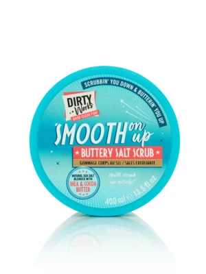Dirty Works Smooth On Up Buttery Salt Scrub 400ml 3