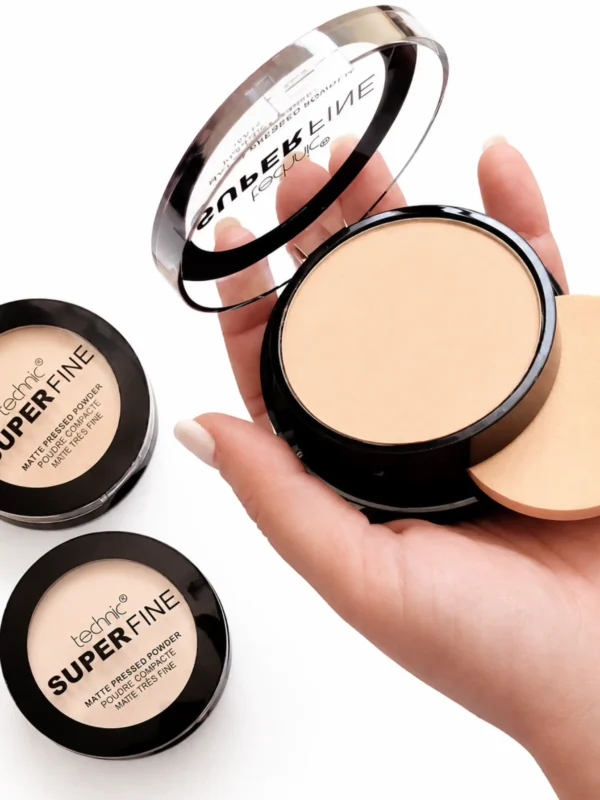 Technic Superfine Matte Pressed Powder Snow White