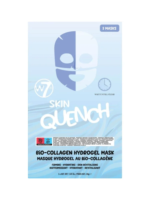Skin Quench Bio Collagen Hydrogel Face Mask 3 Pack